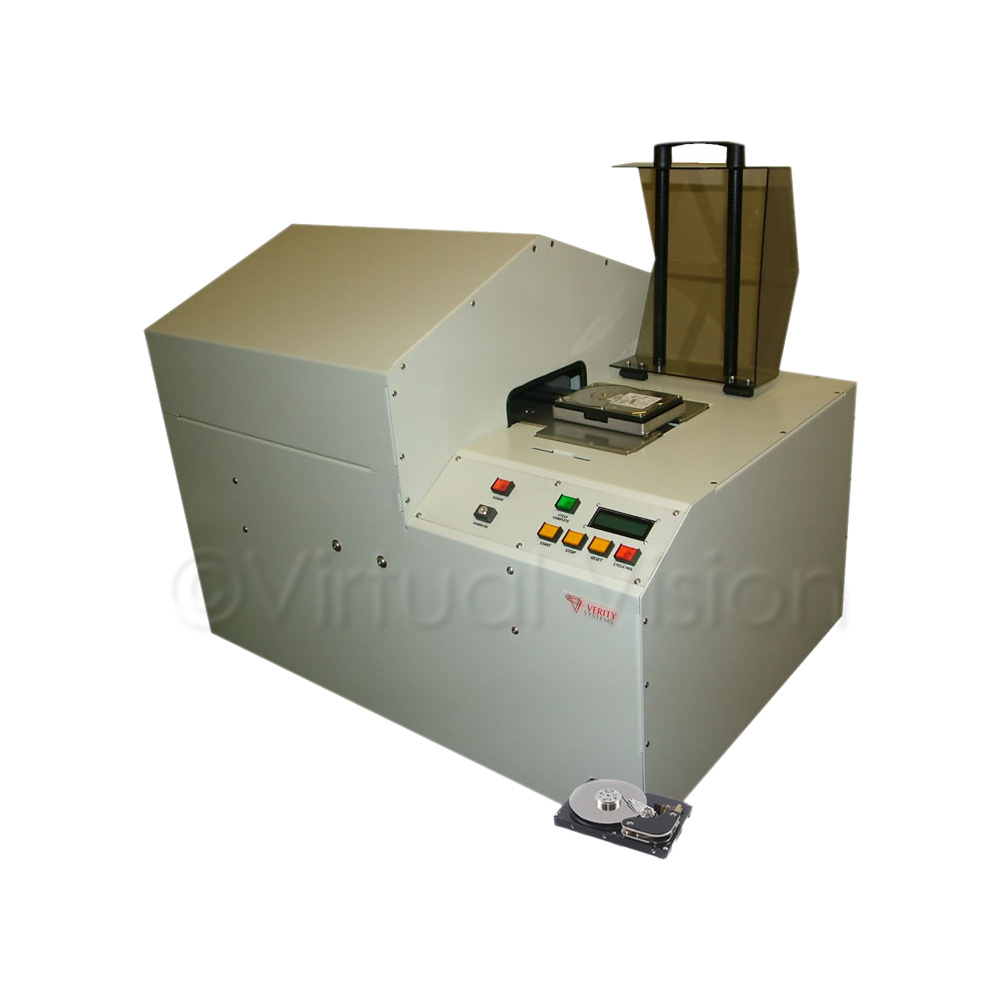 SDD Master, NSA Approved Security Degausser, Hard Disc Drives and Tapes