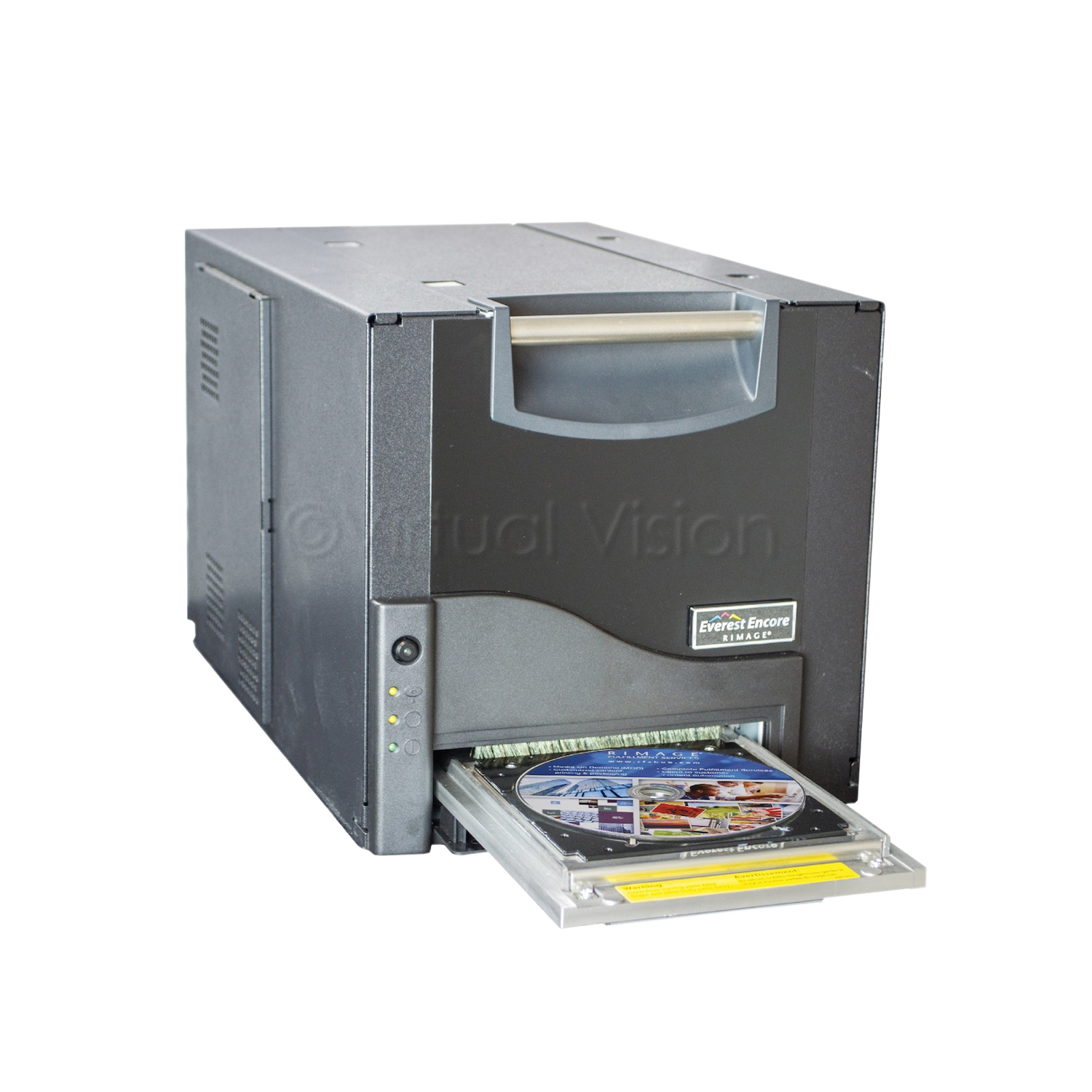 Rimage Everest Encore, thermische color printer, CD DVD discs bedrukken