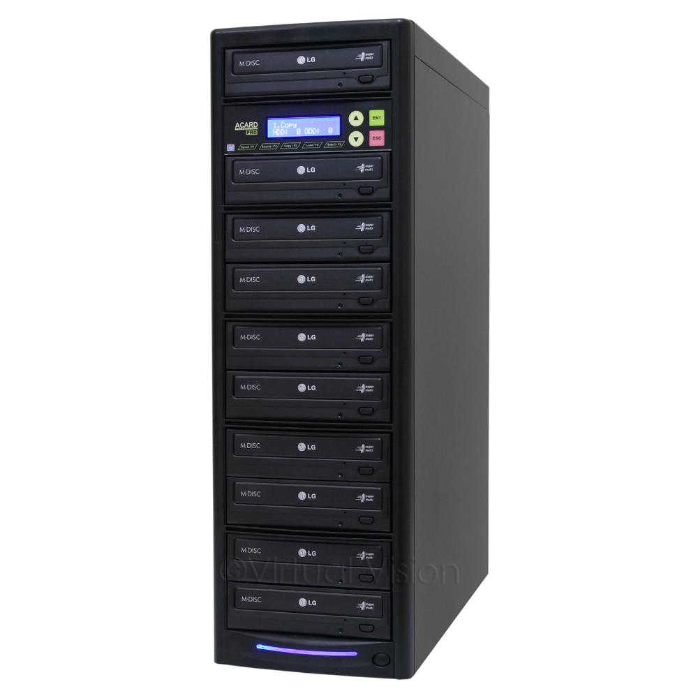 1 To 9 CD DVD Duplicator SATA Copy Tower Large Capacity Duplication 